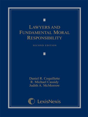 cover image of Lawyers and Fundamental Moral Responsibility